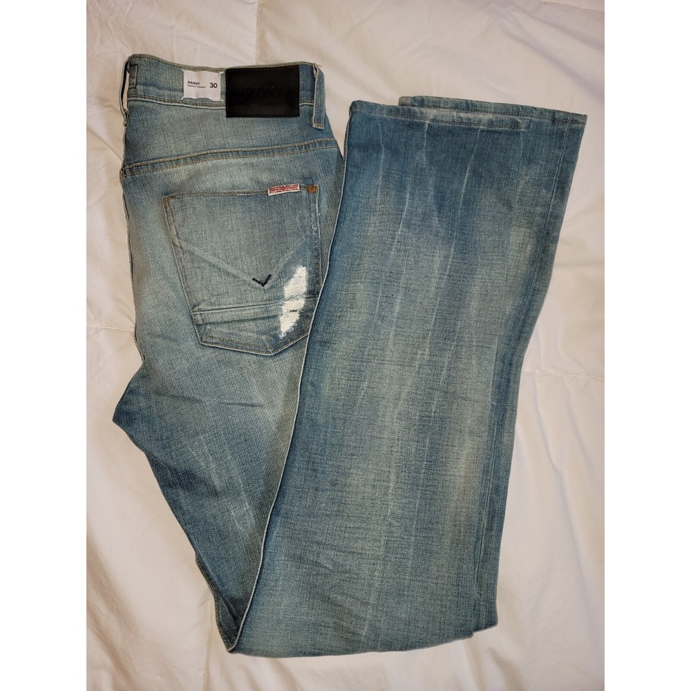 Hudson Dandy Slouchy Men's Straight Jeans in Rooster MSRP $220 SZ 30